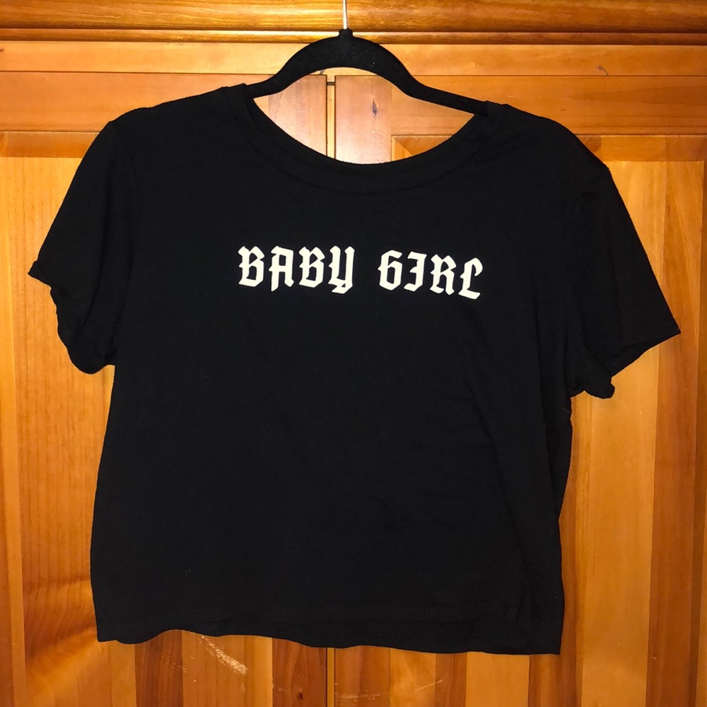 Babygirl crop top